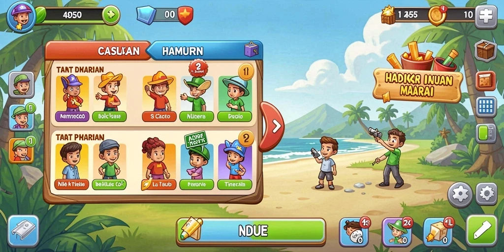 nanastoto - Fitur interaktif yang memungkinkan interaksi antar pemain.